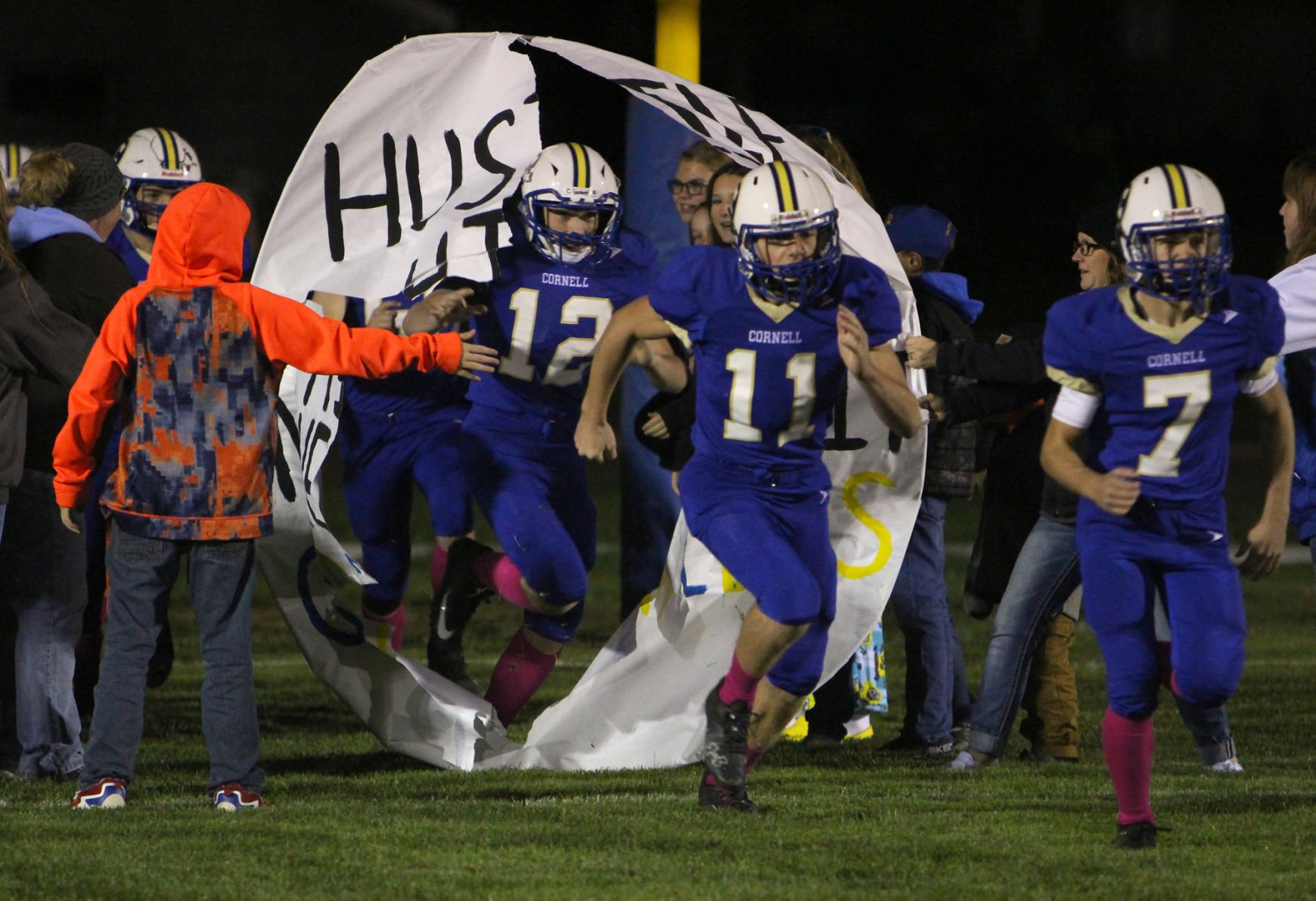 Lake Holcombe at Cornell football 10-15-21